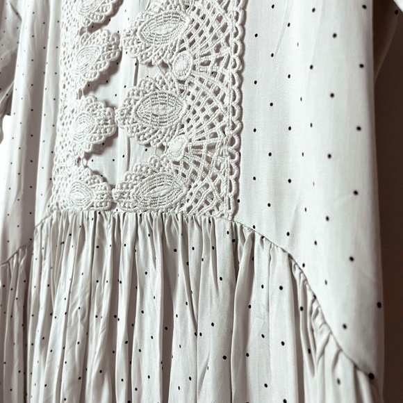 NWT Womens Joyfolie Mia Joy Ally Dress in Ivory XS - Picture 3 of 5